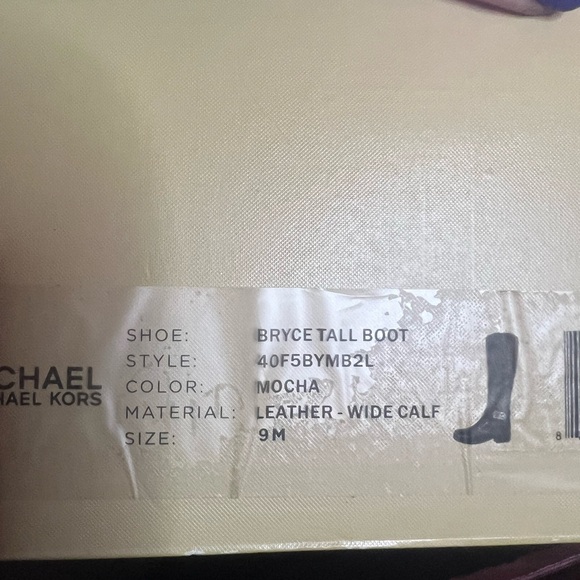 🔥Michael Kors Women's Brown Riding Boots Wide Calf🔥 - Picture 10 of 10